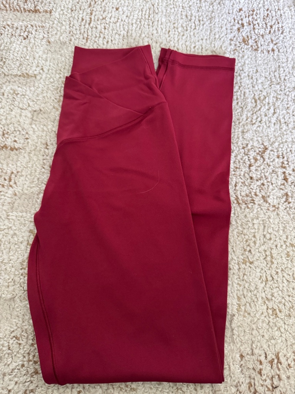 Offline by Aerie Red Crossover 7/8 Leggings